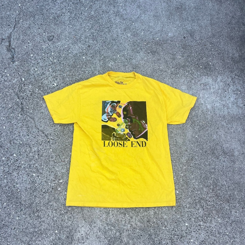 Yellow Graphic Tee -